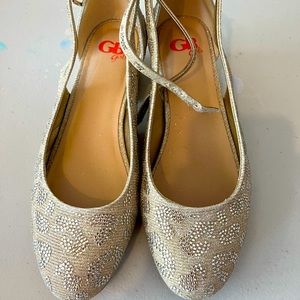 Gold Girls dress shoes